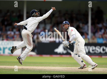 Cricket - npower deuxième Test - Angleterre v Inde - Jour 4 - Trent Bridge Banque D'Images