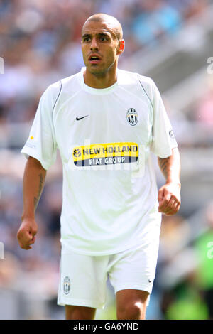 Football - amical - Newcastle United / Juventus - St James' Park.Sergio Bernardo Almiron, Juventus Banque D'Images