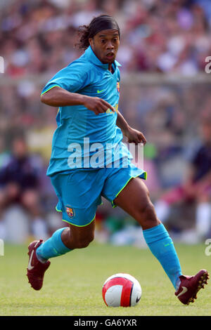 Football - Friendly - Coeur de Midlothian v Barcelona - stade Murrayfield Banque D'Images