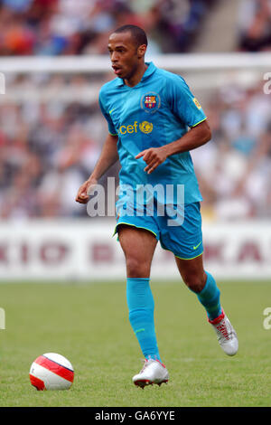 Football - Friendly - Coeur de Midlothian v Barcelona - stade Murrayfield Banque D'Images