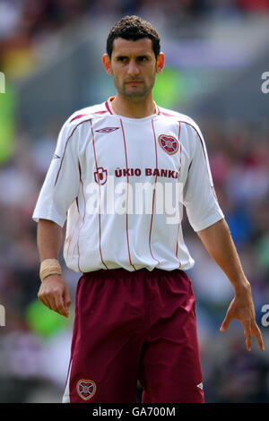 Football - Friendly - Coeur de Midlothian v Barcelona - stade Murrayfield Banque D'Images