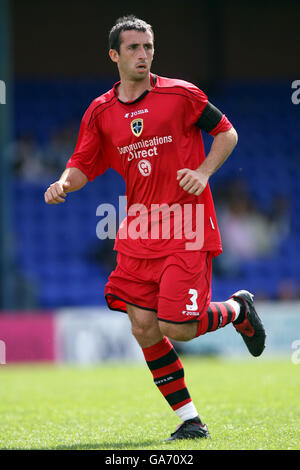 Football - Friendly - Stockport County v Cardiff City - Edgeley Park Banque D'Images