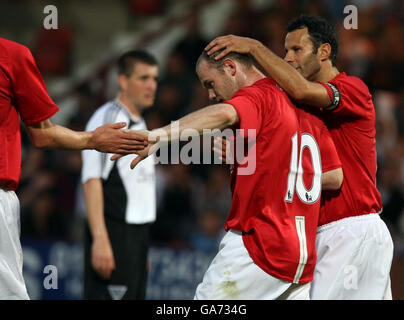 Football - Friendly - Dunfermline Athletic v Manchester United - East End Park Banque D'Images