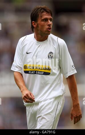 Football - amical - Newcastle United / Juventus - St James' Park. Zdenek Grygera, Juventus Banque D'Images