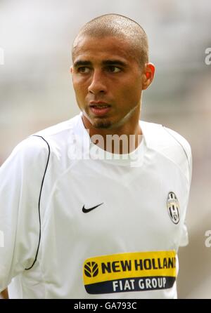 Football - amical - Newcastle United / Juventus - St James' Park. David Trezeguet, Juventus Banque D'Images