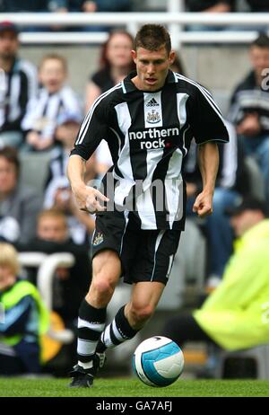 Football - amical - Newcastle United / Juventus - St James' Park. James Milner, Newcastle United. Banque D'Images