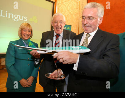 Aer Lingus annonce une nouvelle base régionale Banque D'Images