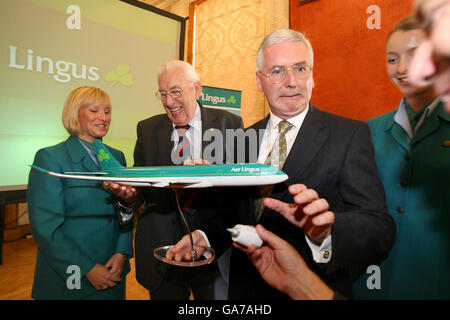 Aer Lingus annonce une nouvelle base régionale Banque D'Images