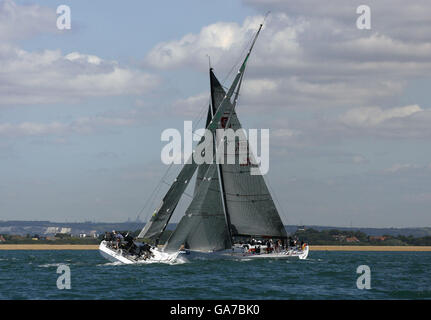 - Voile Skandia Cowes Week Regatta - Île de Wight Banque D'Images