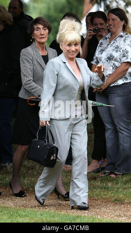 Mike Reid funeral Banque D'Images