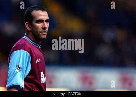 Football - coupe AXA FA - quatrième tour - Chelsea / West Ham United. Paolo Di Canio, Ham Ouest Unis Banque D'Images