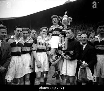 Classic Cup Soccer Amateur - Walthamstow v Leyton - Wembley Banque D'Images