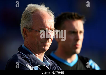 Football - amical - Shrewsbury Town / Manchester City - New Meadow. Sven Goran Eriksson, directeur de la ville de Manchester Banque D'Images