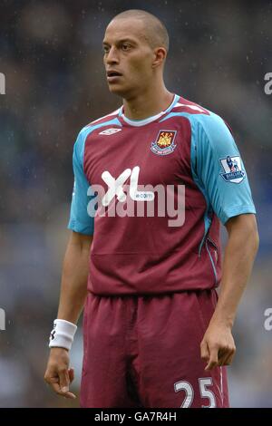 Soccer - Barclays Premier League - Birmingham City v West Ham United - St Andrews. Bobby Zamora, West Ham United Banque D'Images