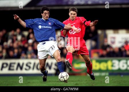 Soccer - FA Barclaycard Premiership - Ipswich Town v Liverpool Banque D'Images