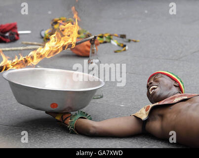 Edinburgh Fringe Festival Banque D'Images