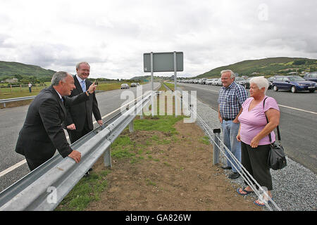 Nouveau A1N1 Newry Dundalk Link Road ouvert Banque D'Images