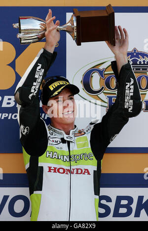 Motocyclisme - SBK Superbike World Championship 2007 - Tour 10 - Brands Hatch Banque D'Images