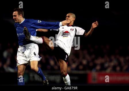 Soccer - FA Barclaycard Premiership - Ipswich Town v Fulham Banque D'Images