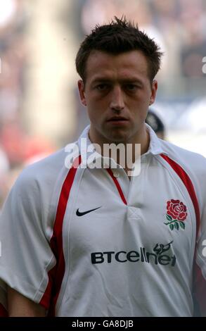 Rugby Union - Lloyds TSB six Nations Championship - Angleterre contre pays de Galles. DaN Luger, Angleterre Banque D'Images