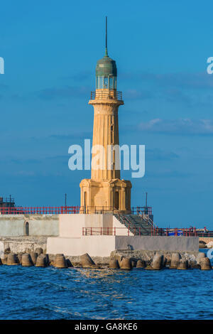 Ancien Phare à Alexandria, Alexandria, Egypte Banque D'Images
