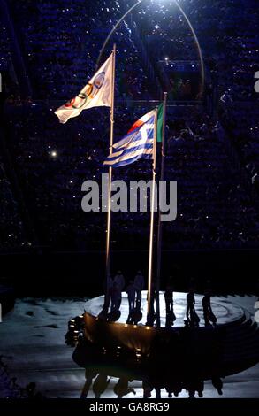 - Jeux Olympiques d'hiver de Salt Lake City 2002 - Cérémonie de Clôture Banque D'Images