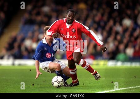 Soccer - FA Barclaycard Premiership - Leicester City v Charlton Athletic Banque D'Images