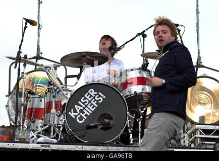 Vodafone TBA - Le Kaiser Chiefs - Blackpool Banque D'Images