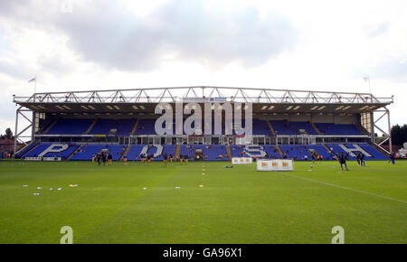 Soccer - Coca-Cola football League Two - Peterborough United v Mansfield Town - London Road.Vue générale de London Road, domicile de Peterborough United Banque D'Images