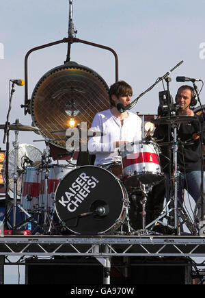 Vodafone TBA - Le Kaiser Chiefs - Blackpool Banque D'Images