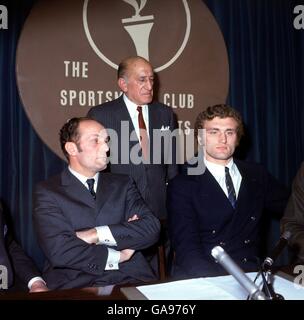 - Boxe, britannique et européenne du Commonwealth Heavyweight Championship - Henry Cooper v Joe Bugner - Conférence de presse Banque D'Images