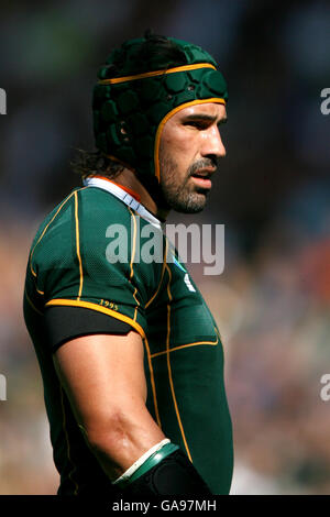 Rugby Union - IRB Rugby World Cup 2007 - Pool A - Afrique du Sud v Samoa - Parc des Princes. Victor Matfield, Afrique du Sud Banque D'Images