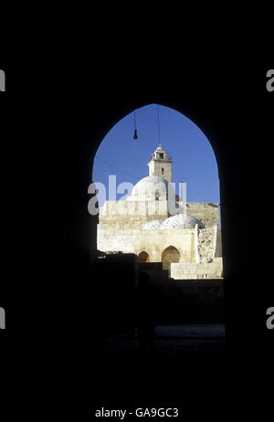 La ville de Bosra en Syrie au Moyen-Orient Banque D'Images