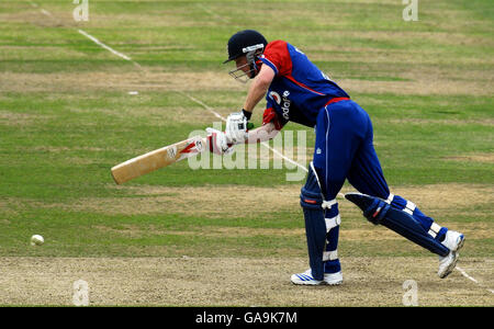 Paul Collingwood en Angleterre sur son chemin vers 50 pendant la septième internationale NatWest One Day à Lord's, Londres. Banque D'Images