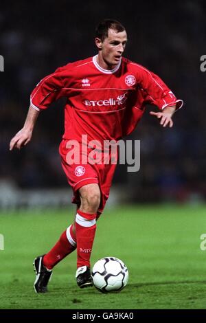 Soccer - FA Barclaycard Premiership - Ipswich Town v Middlesbrough. Allan Johnston, Middlesbrough Banque D'Images