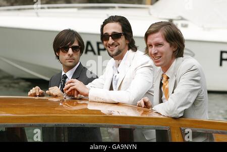 Festival du Film de Venise - Le Darjeeling Limited Photocall Banque D'Images