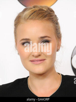 Beverly Hills, CA, USA. 4e août 2016. AJ Michalka. 2016 ABC Disney TCA Summer Press Tour qui a eu lieu au Beverly Hilton Hotel. Crédit photo : Birdie Thompson/AdMedia Crédit : Birdie Thompson/AdMedia/ZUMA/Alamy Fil Live News Banque D'Images