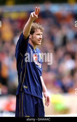 Football - Nationwide League Division One - Wolverhampton Wanderers / Wimbledon.Alan Kimble, Wimbledon Banque D'Images