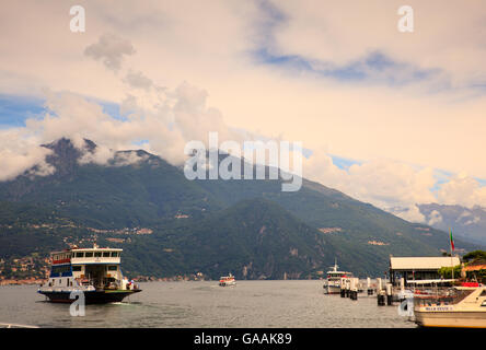 BELLAGIO, ITALIE - JUIN 12 : Vue sur le lac de Côme Bellagio depuis le 12 juin, 2016 Banque D'Images