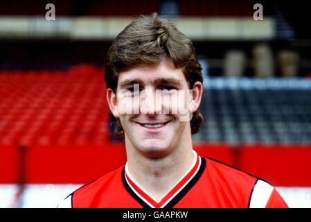 Football - Canon League Division One - Manchester United Photocall. Norman Whiteside, Manchester United Banque D'Images