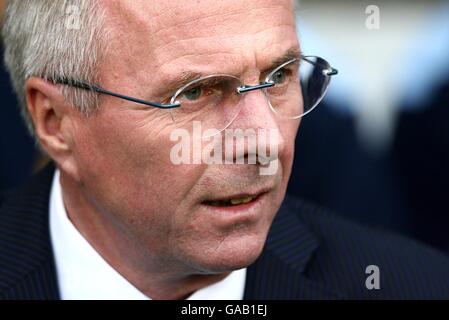 Football - Barclays Premier League - Fulham / Manchester City - Craven Cottage. Sven Goran Eriksson, directeur de la ville de Manchester Banque D'Images