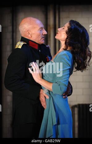 Patrick Stewart Macbeth Photocall - Londres Banque D'Images