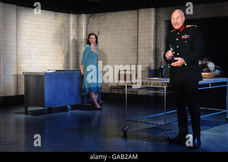 Patrick Stewart Macbeth Photocall - Londres Banque D'Images