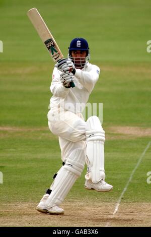 Cricket - Angleterre v Sri Lanka - Premier test npower - quatrième jour. Mark Butcher en Angleterre Banque D'Images