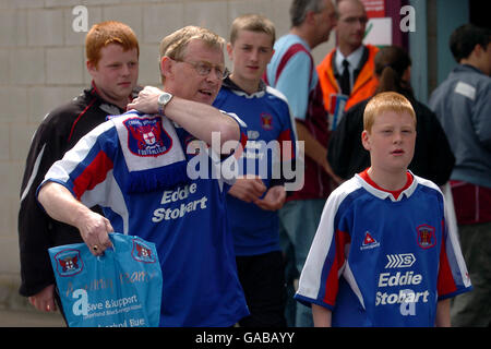 Soccer - Coca-Cola Football League One - Scunthorpe United v Carlisle - Rue Glanford Park Banque D'Images