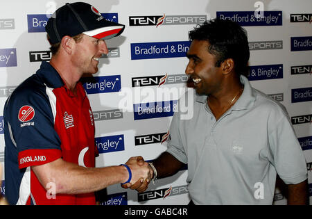 Cricket - Angleterre Conférence de presse - Hôtel Taj Banque D'Images