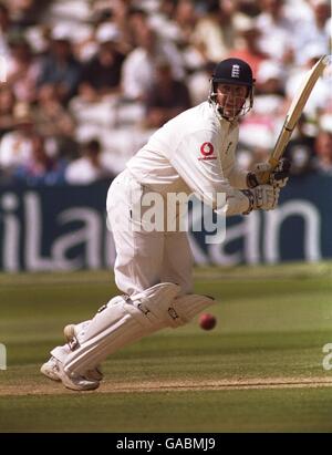 Cricket - Angleterre contre Sri Lanka - Premier test npower - quatrième jour.Le Marcus Trescothick d'Angleterre en action contre le Sri Lanka Banque D'Images