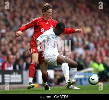 Soccer - Barclays Premier League - Liverpool v Tottenham Hotspur - Anfield Banque D'Images