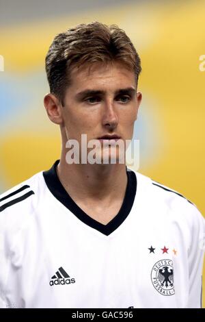 Football - coupe du monde de la FIFA 2002 - Groupe E - Allemagne / Irlande. Miroslav Klose, Allemagne Banque D'Images