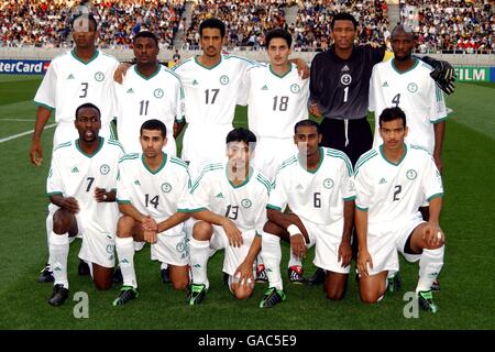 Football - Coupe du Monde FIFA 2002 - Groupe E - Cameroun / Arabie Saoudite Banque D'Images